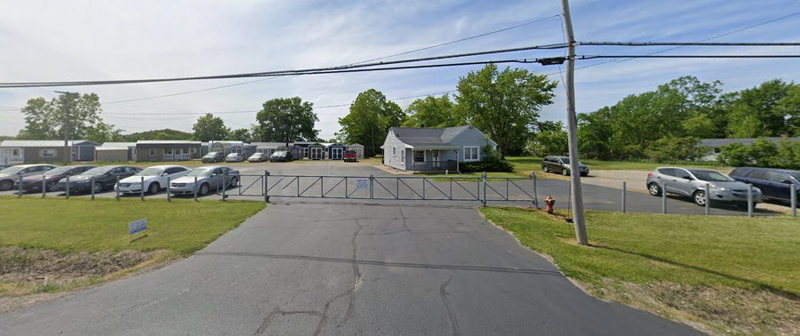 Parkway Motel - Now A Used Car Lot